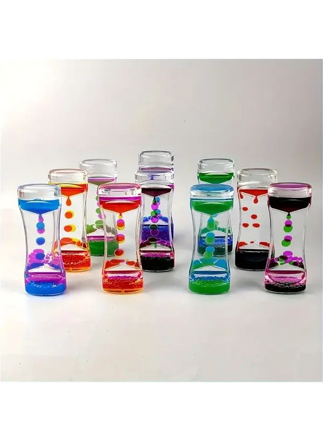 Red And Blue Oil Droplet Timer Durable Plastic Outdoor Office Pool Holiday Decoration Gift - Image 1